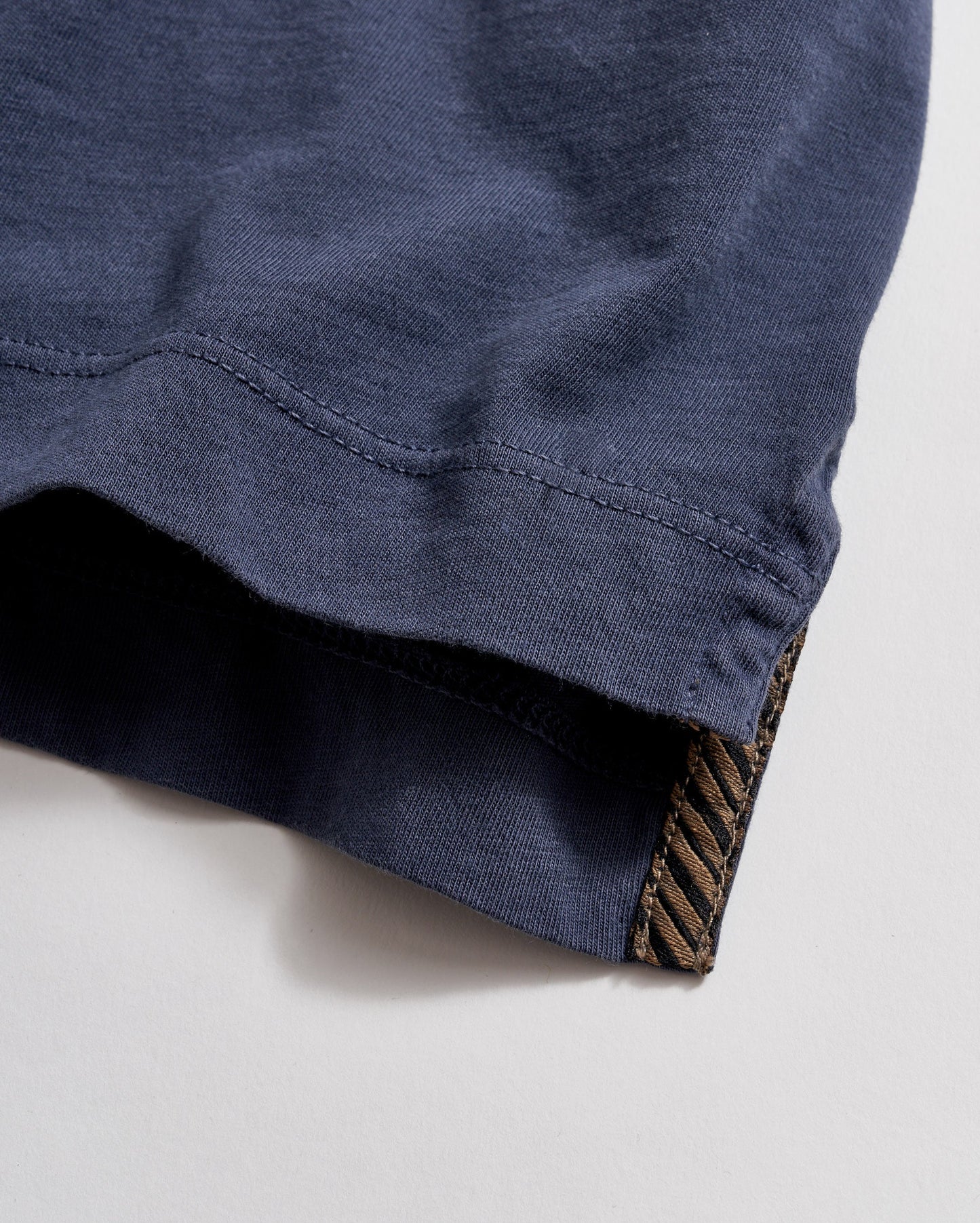 Long Sleeve Pensacola Polo Navy Billy Reid