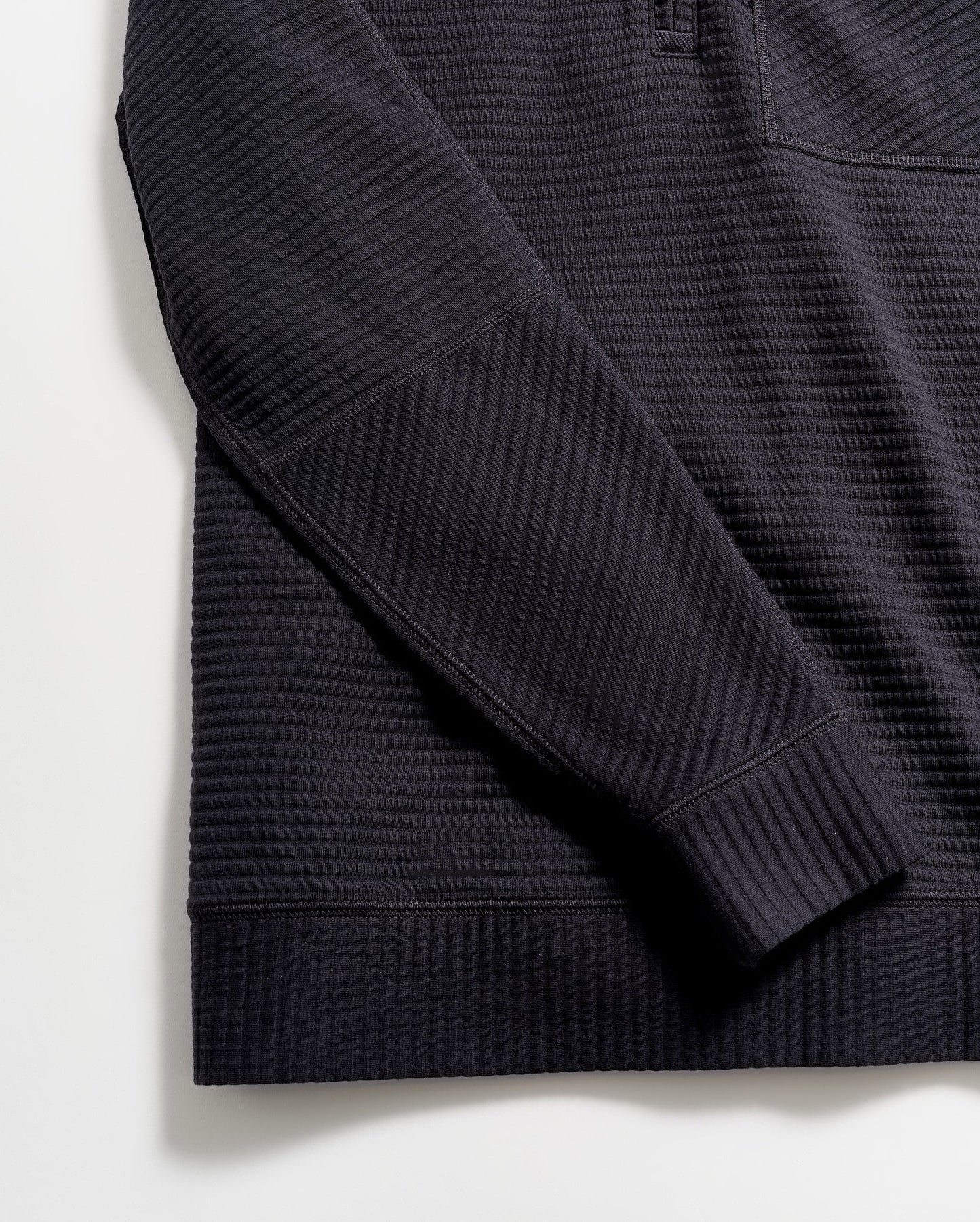 Quilted Half Zip Dark Navy Billy Reid
