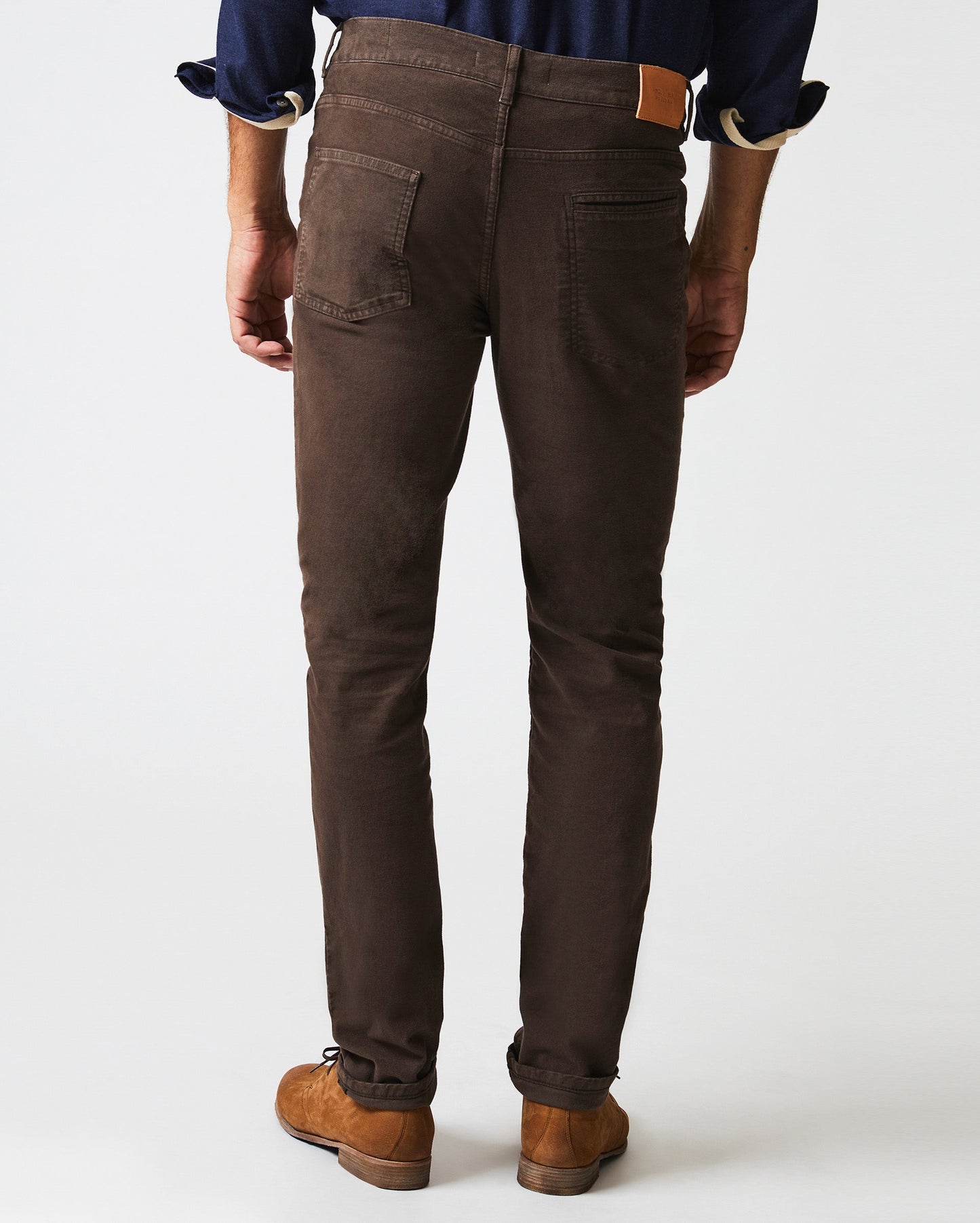 Moleskin Jean Coffee Billy Reid