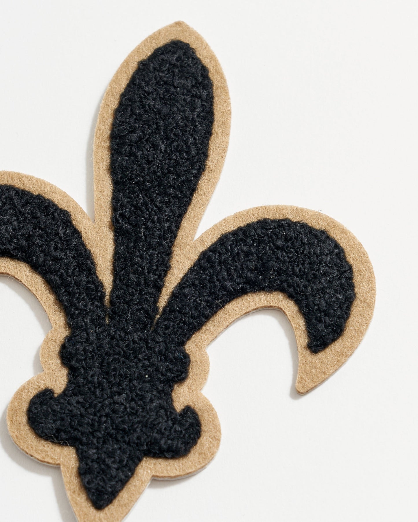Collegiate Fleur De Lis Patch Black Billy Reid