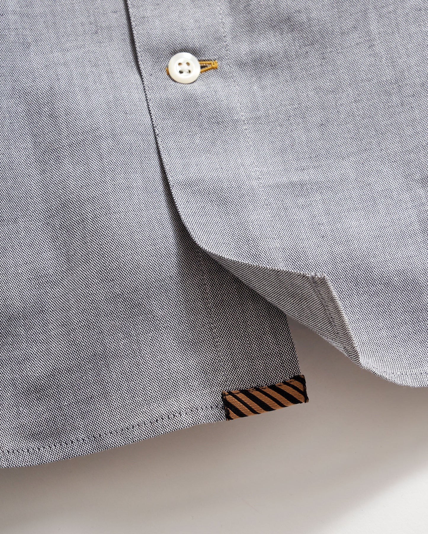Oxford Hutcheson Dress Shirt Light Grey Billy Reid