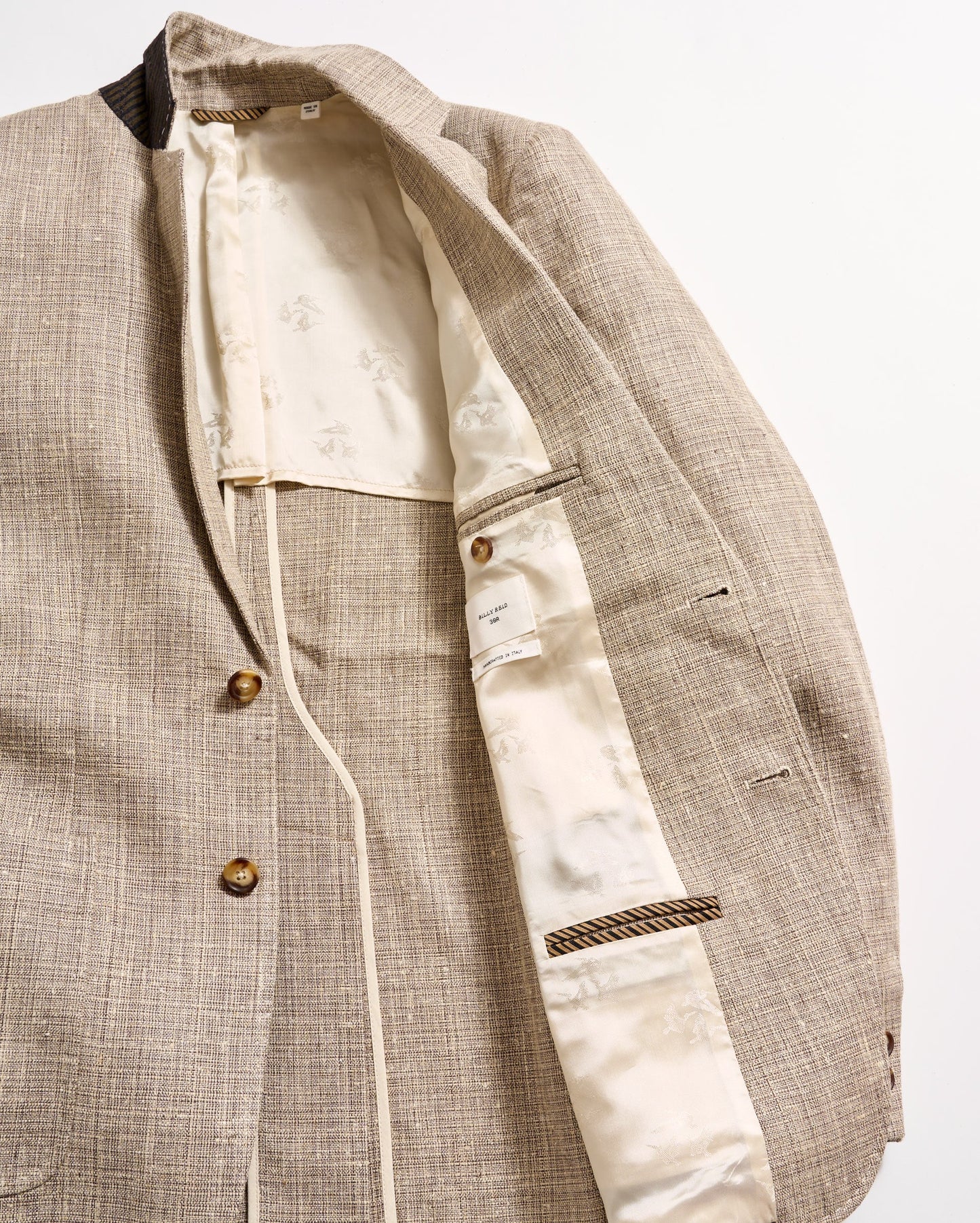 Thatch Weave Archie Jacket Khaki Billy Reid