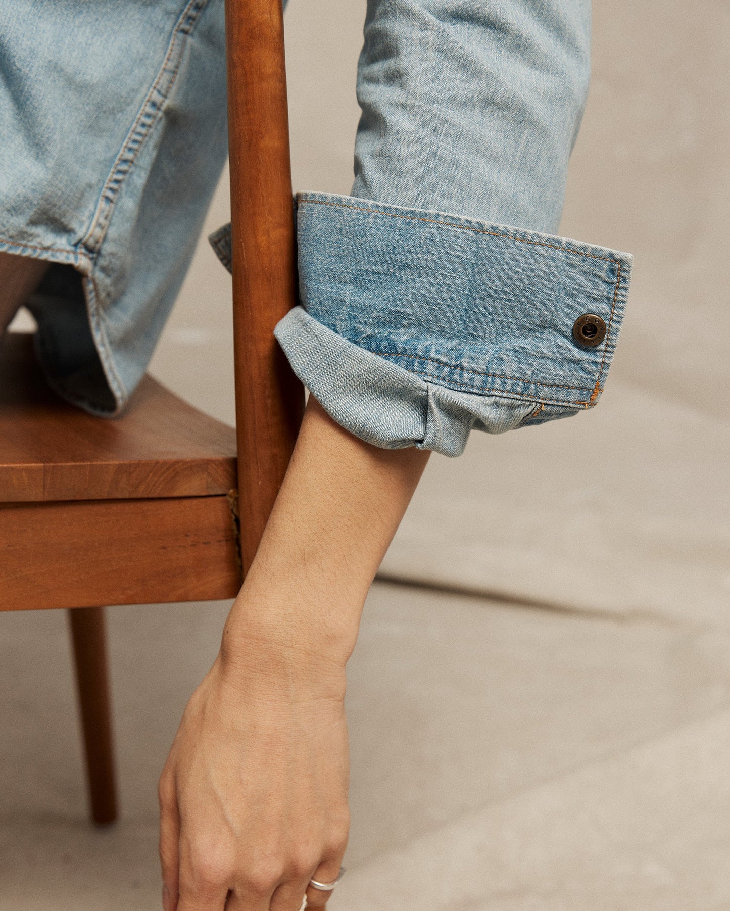 Shoals Denim Shirt Denim Wash Billy Reid