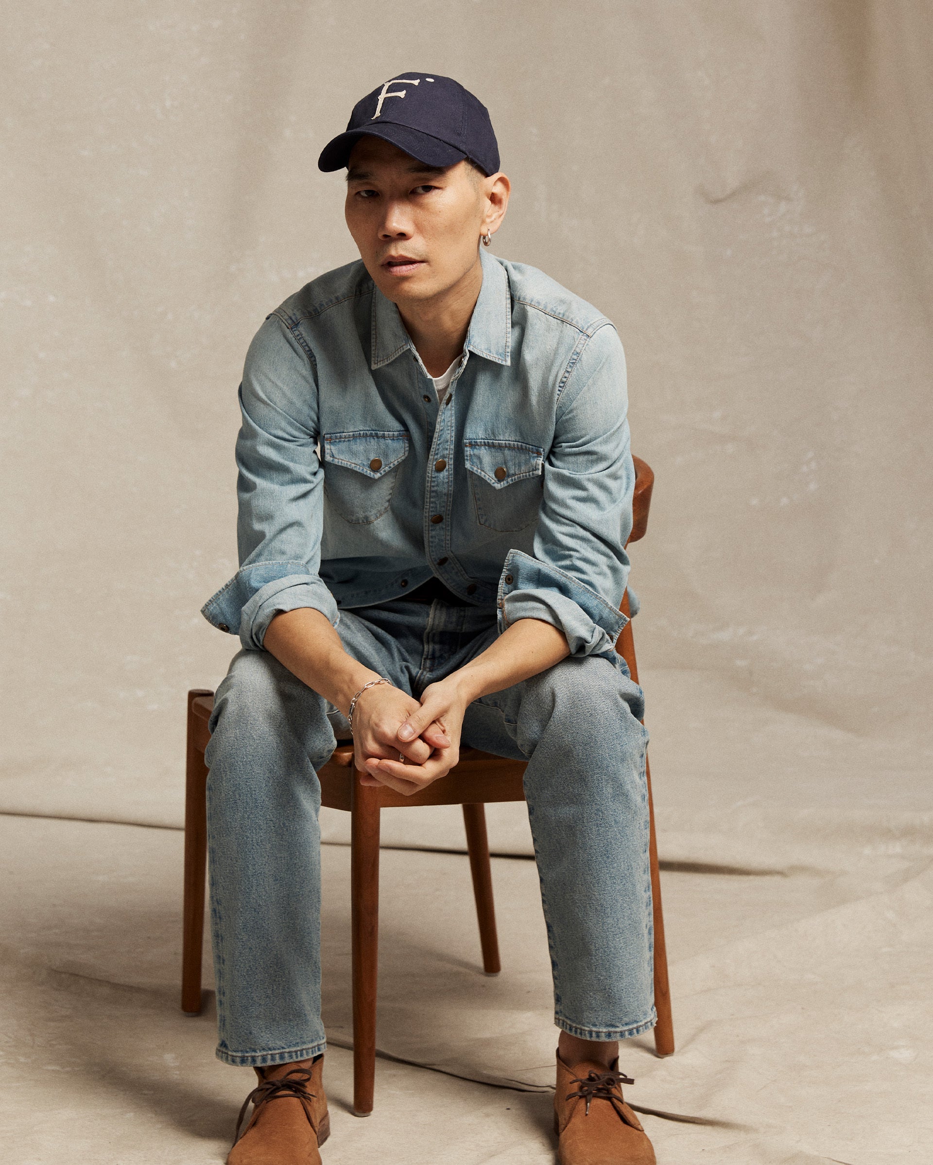 Shoals Denim Shirt Denim Wash Billy Reid