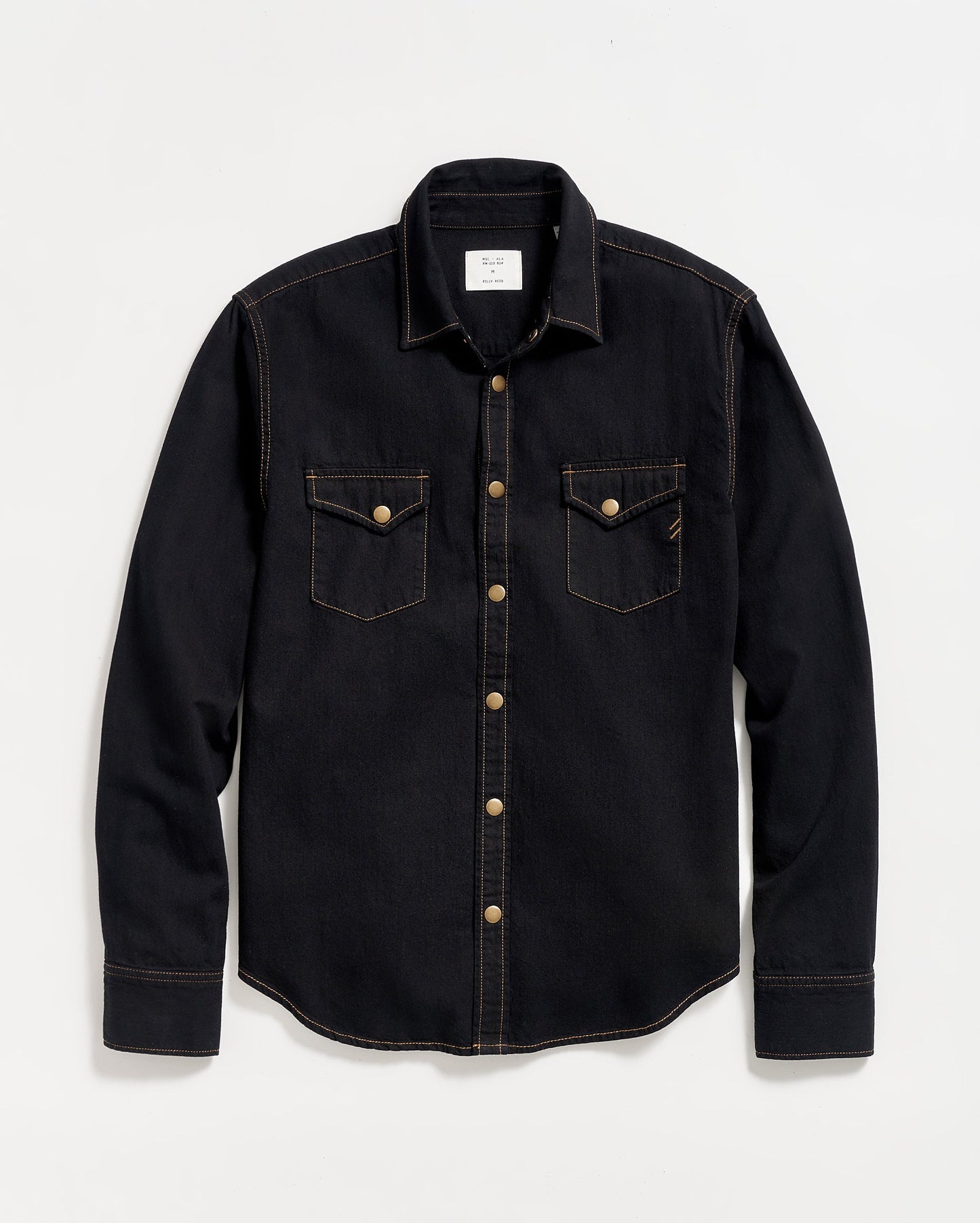 Shoals Denim Shirt Black Billy Reid