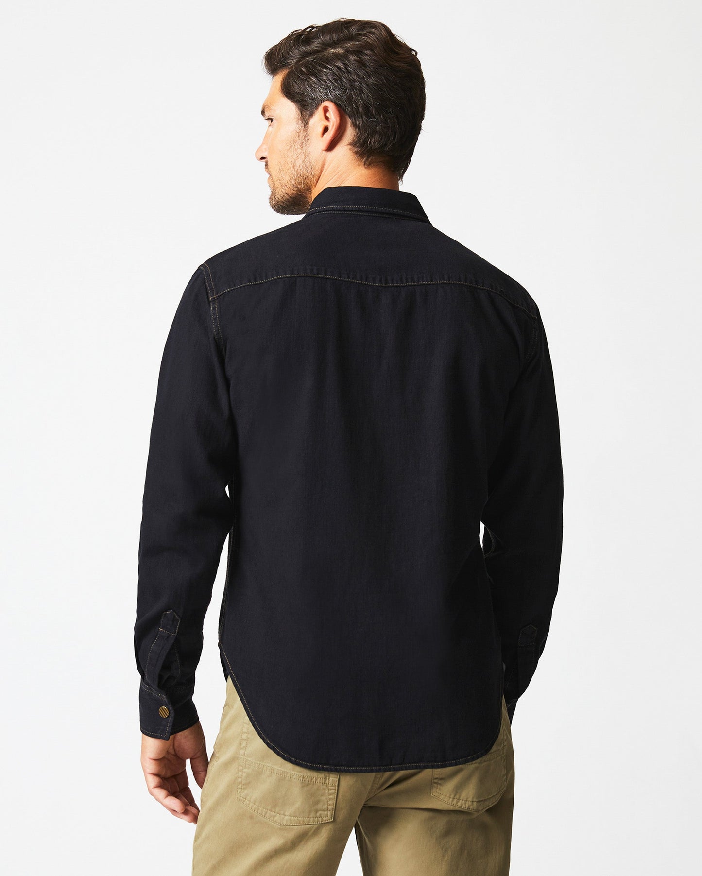 Shoals Denim Shirt Black Billy Reid
