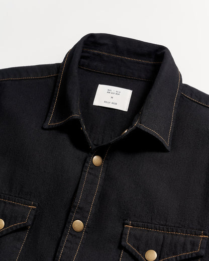 Shoals Denim Shirt Black Billy Reid