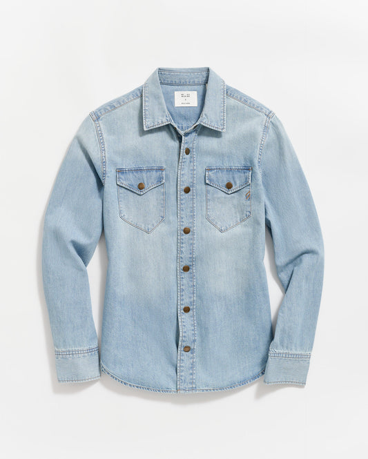Women's Shoals Denim Shirt Denim Wash Billy Reid
