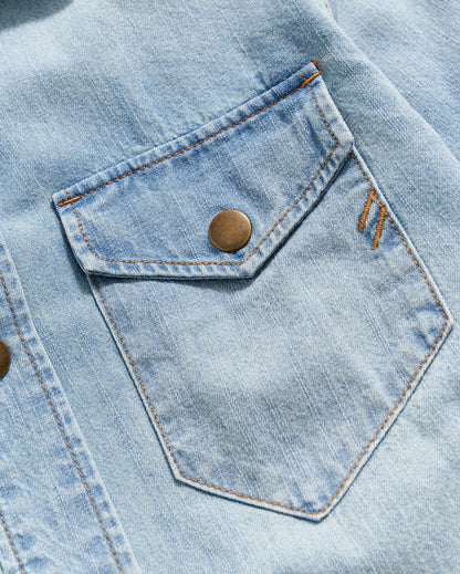 Women's Shoals Denim Shirt Denim Wash Billy Reid