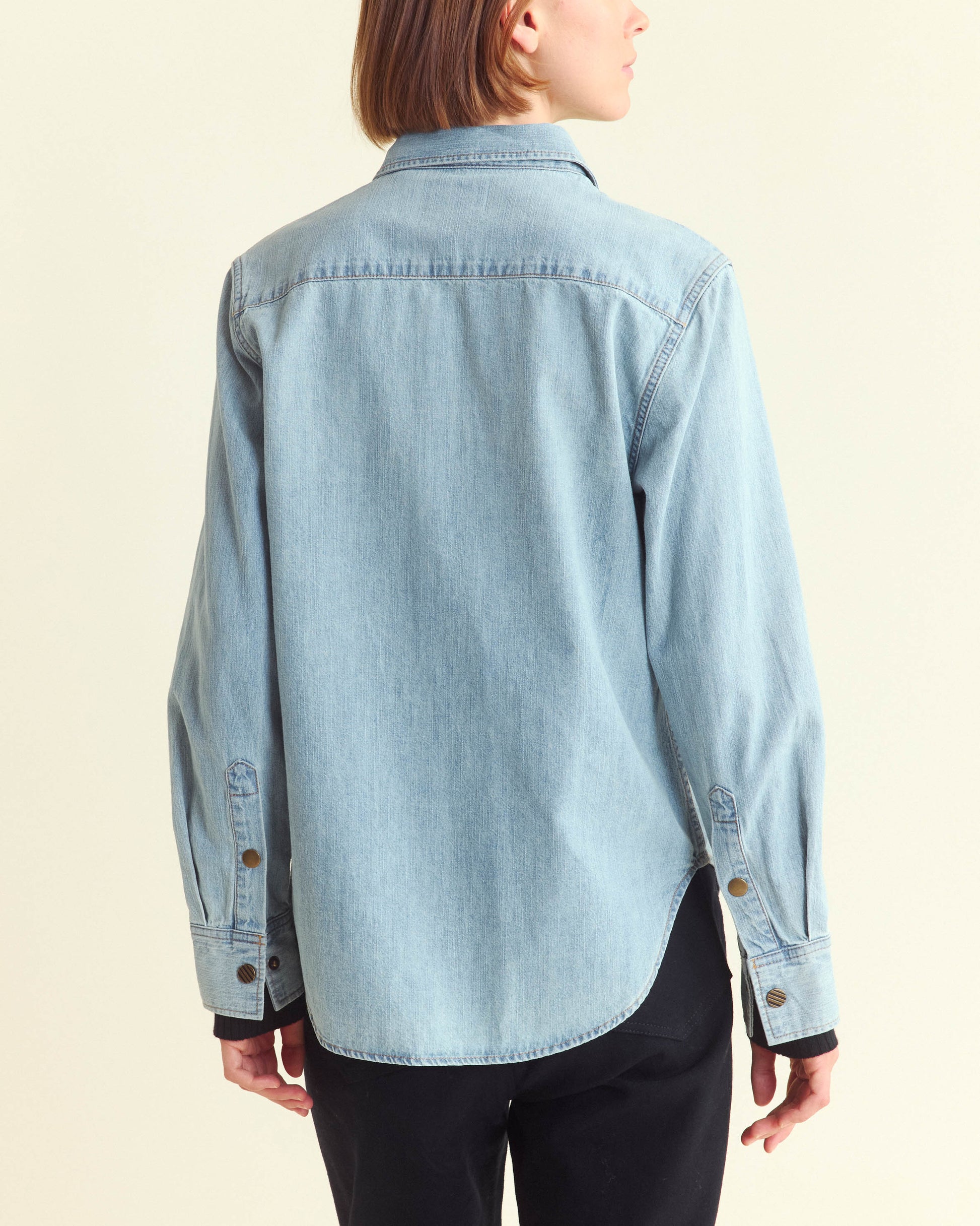 Women's Shoals Denim Shirt Denim Wash Billy Reid