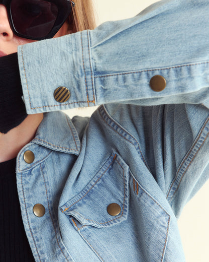 Women's Shoals Denim Shirt Denim Wash Billy Reid
