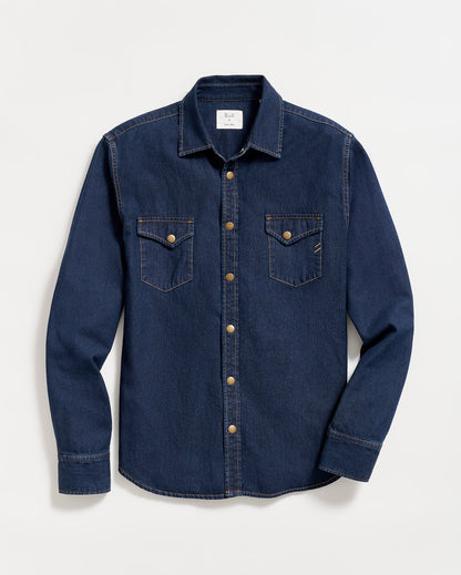 Shoals Denim Shirt Double Dye Billy Reid
