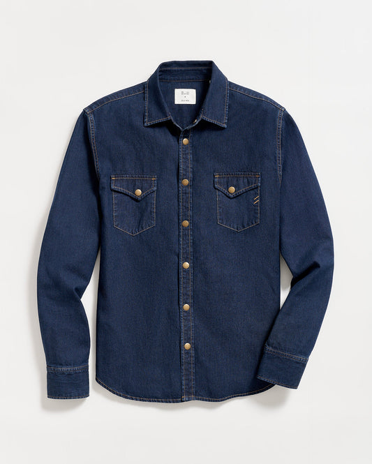 Shoals Denim Shirt Double Dye Billy Reid
