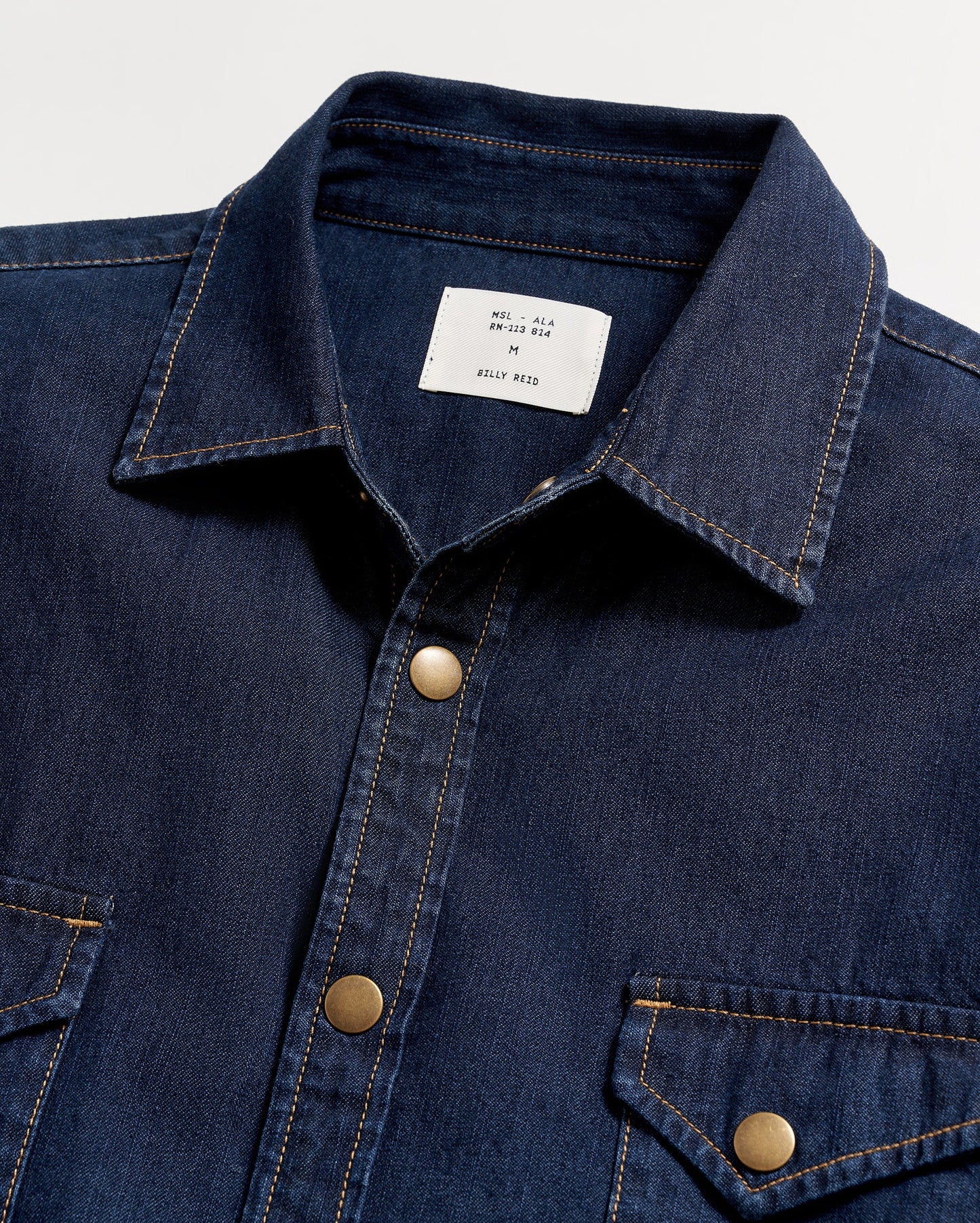 Shoals Denim Shirt Double Dye Billy Reid