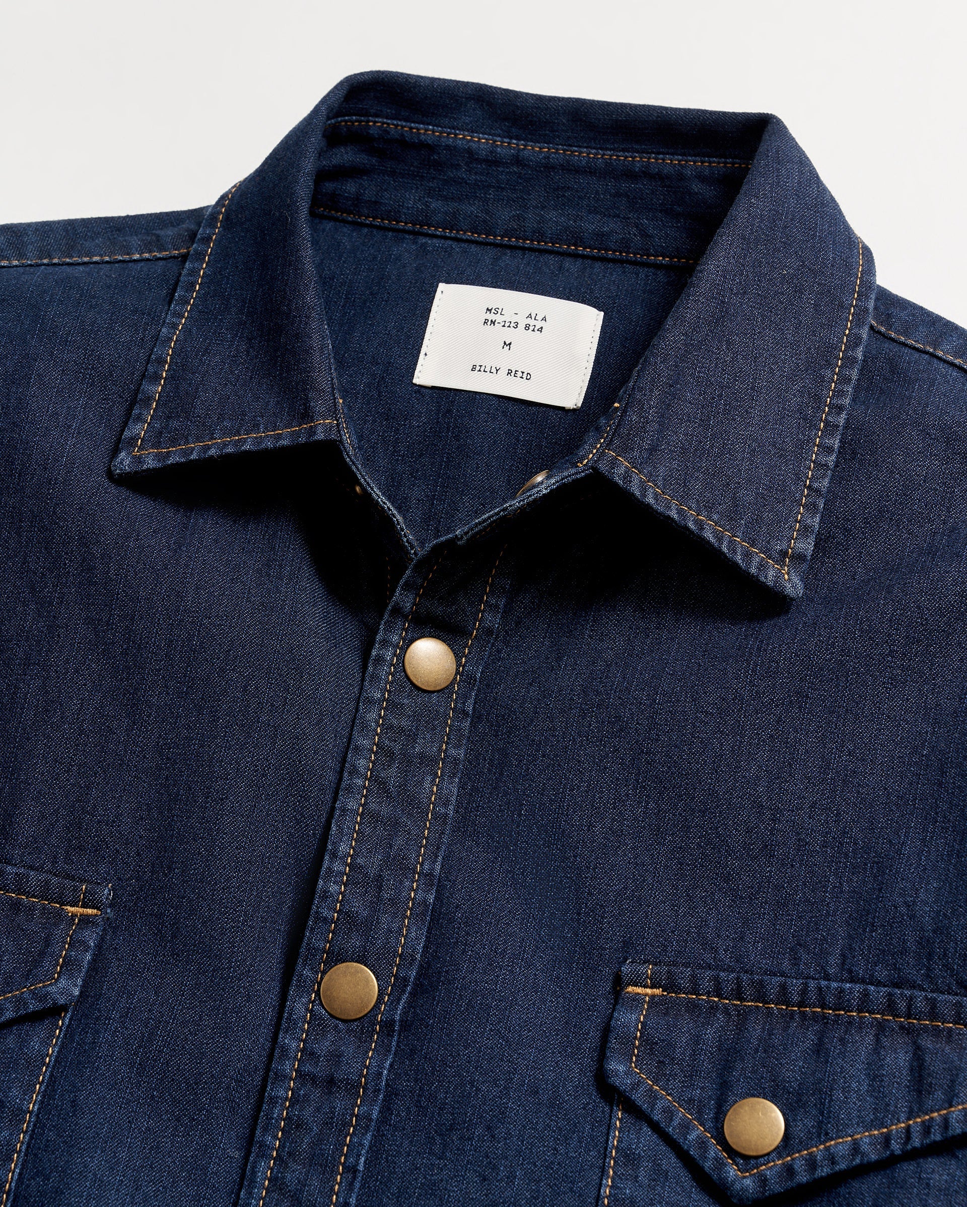 Shoals Denim Shirt Double Dye Billy Reid