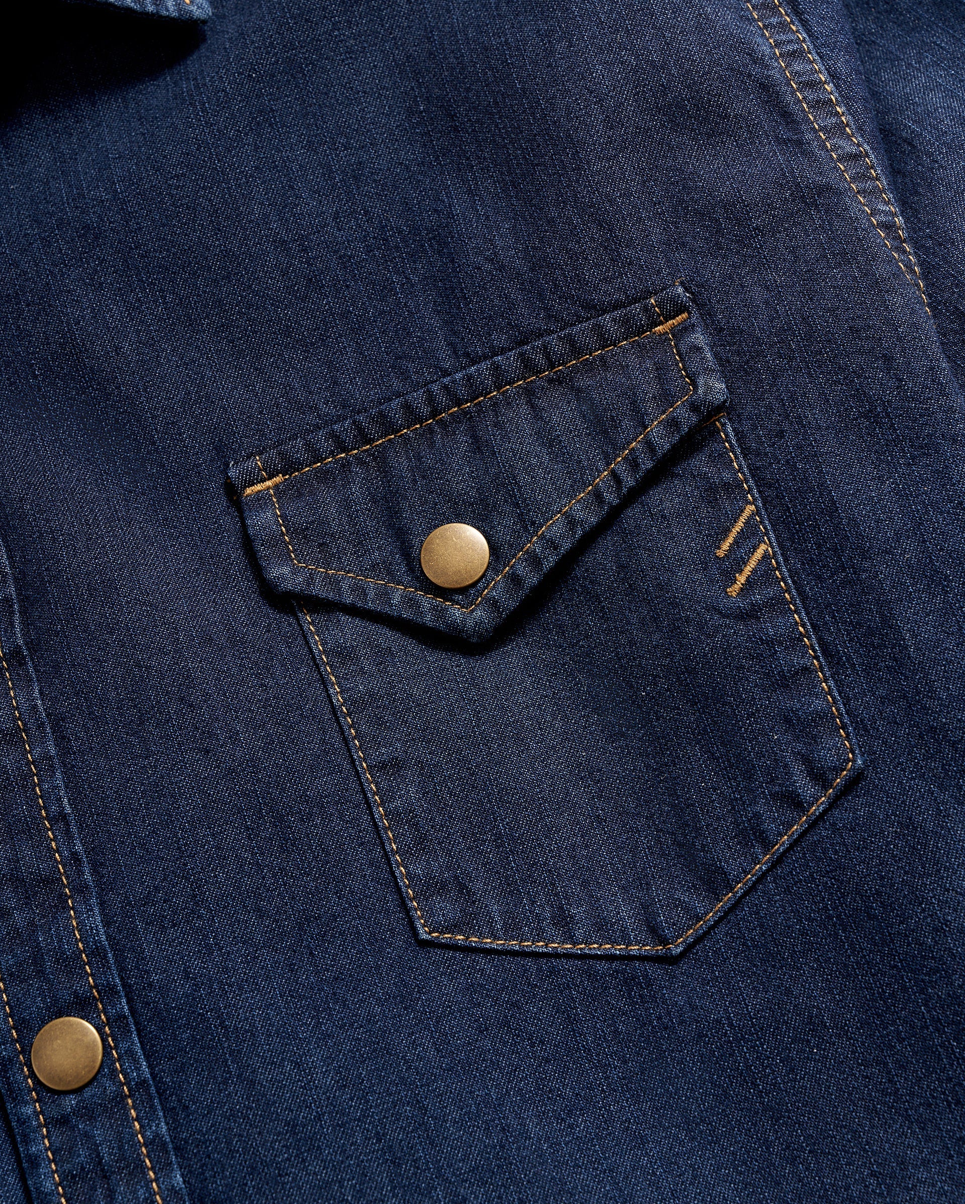 Shoals Denim Shirt Double Dye Billy Reid
