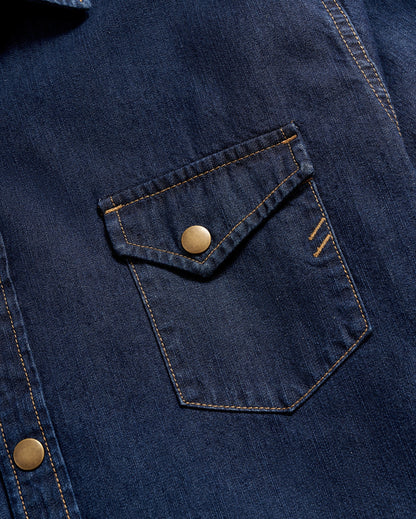 Shoals Denim Shirt Double Dye Billy Reid