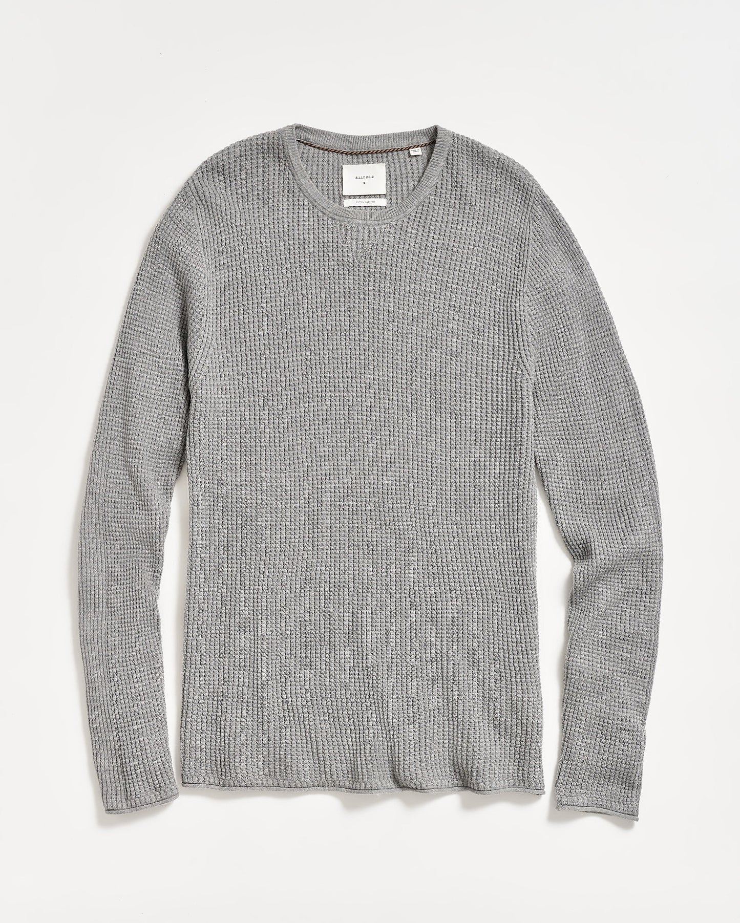 Mini Waffle Crew Grey Billy Reid
