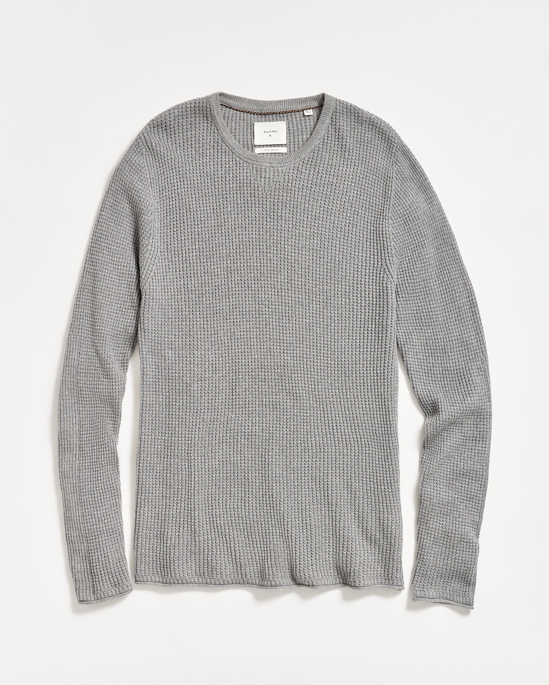 Mini Waffle Crew Grey Billy Reid