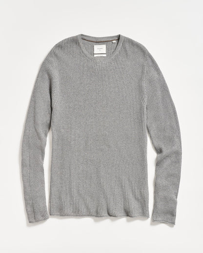 Mini Waffle Crew Grey Billy Reid