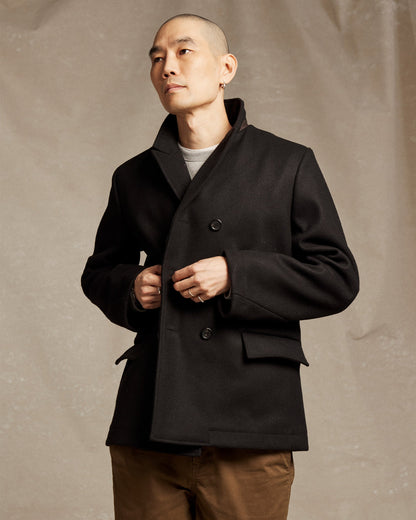 Bond Peacoat Black Billy Reid