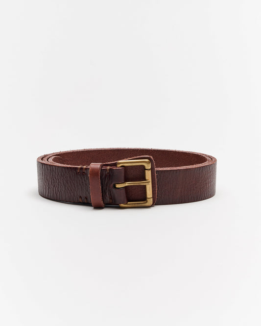 Uniform Leather Belt Cognac Billy Reid