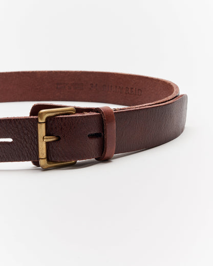 Uniform Leather Belt Cognac Billy Reid