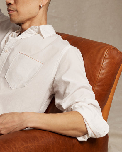 MSL 1-Pocket Shirt White Billy Reid