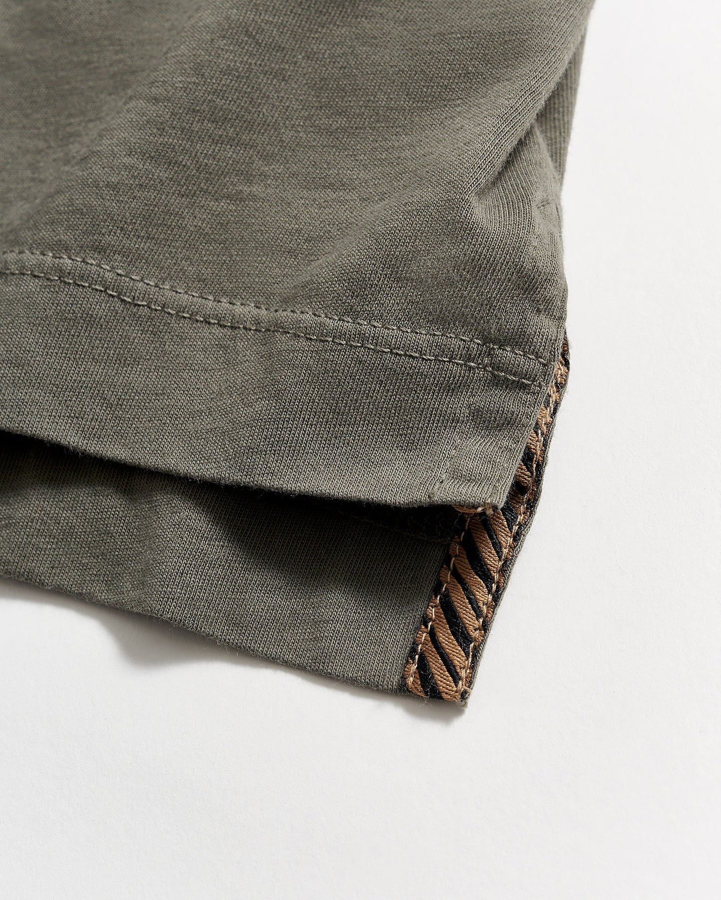 Long Sleeve Pensacola Polo Washed Grey Billy Reid
