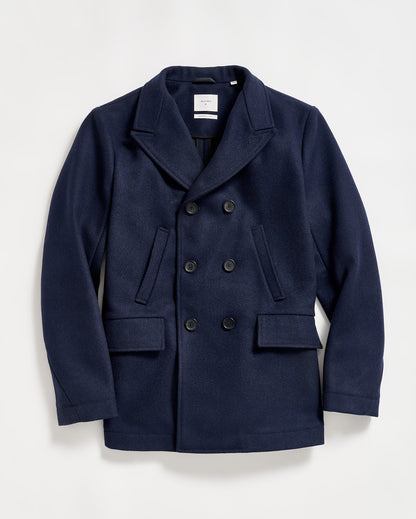 Bond Peacoat Navy Billy Reid