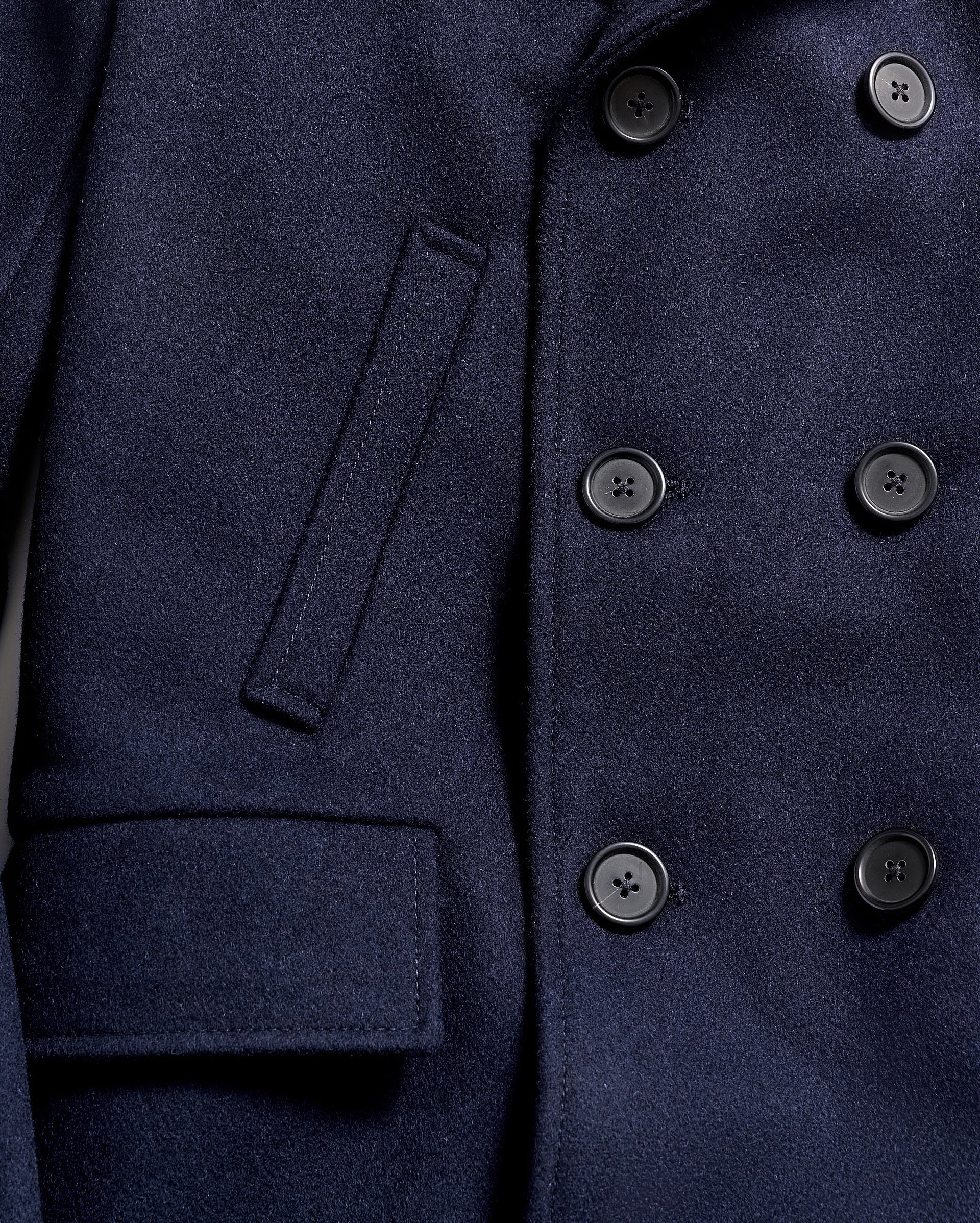 Bond Peacoat Navy Billy Reid