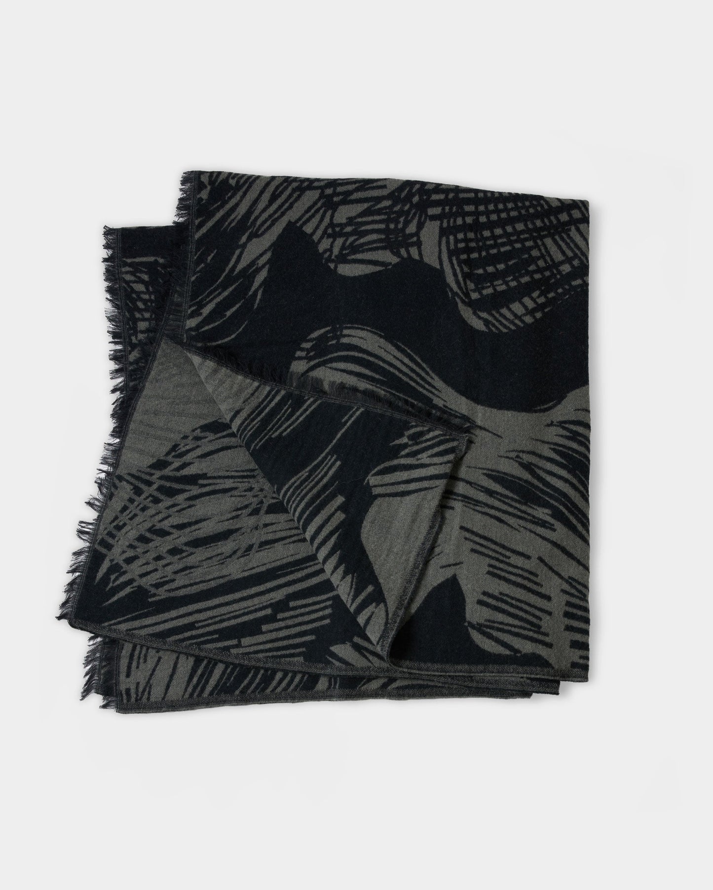 Horse Tail Blanket Charcoal/Black Billy Reid