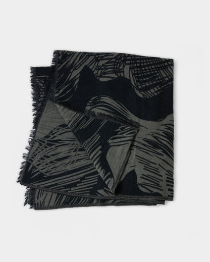 Horse Tail Blanket Charcoal/Black Billy Reid