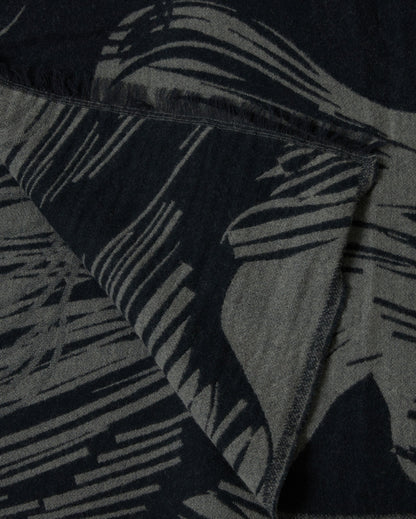 Horse Tail Blanket Charcoal/Black Billy Reid