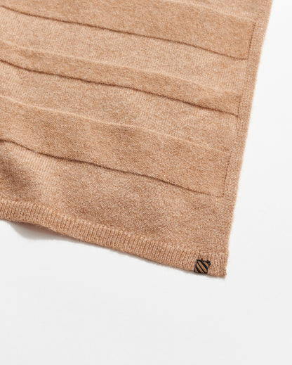 Cashmere Sweater Wrap Camel Billy Reid