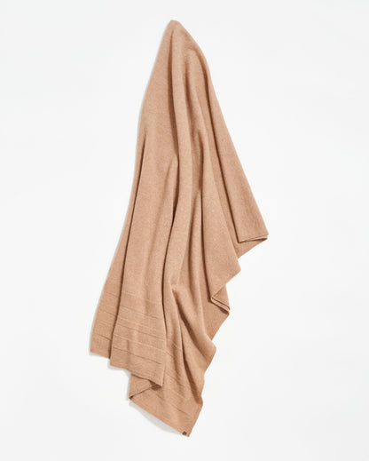 Cashmere Sweater Wrap Camel Billy Reid