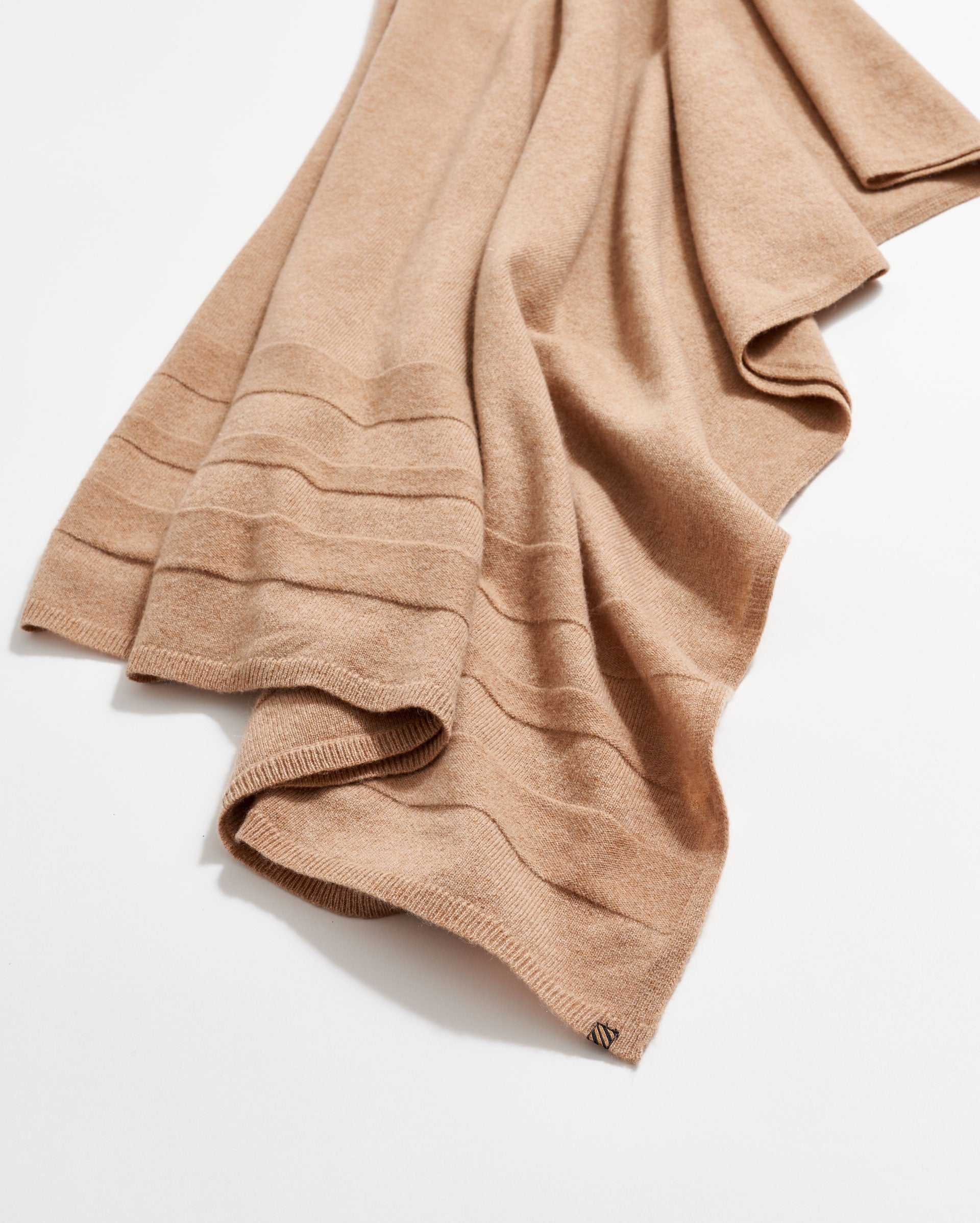 Cashmere Sweater Wrap Camel Billy Reid