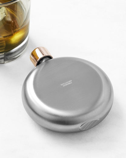 Billy Reid x Williams Sonoma Flask Distressed Steel Billy Reid