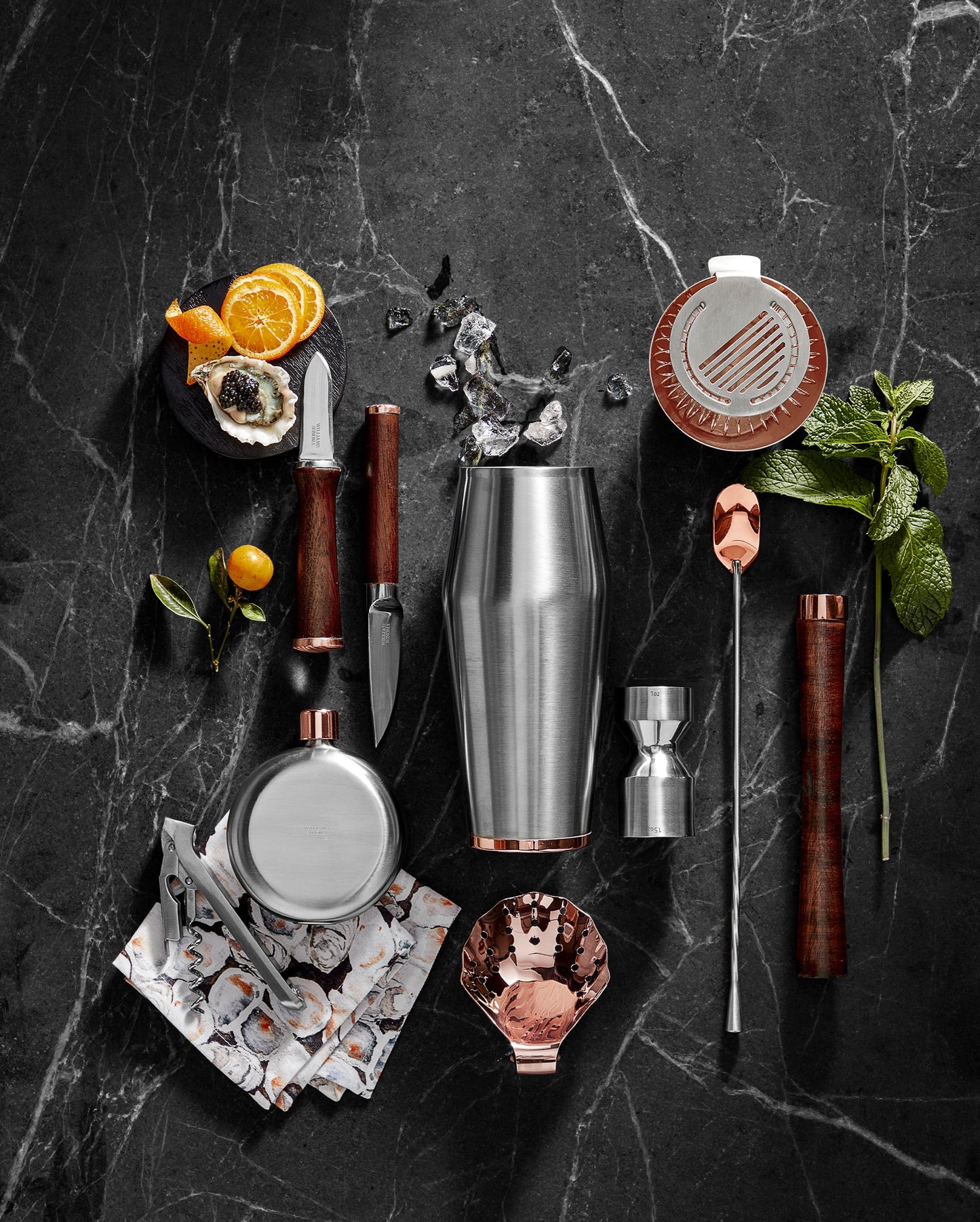 Billy Reid x Williams Sonoma Julep Strainer Copper Billy Reid