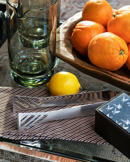 Billy Reid x Williams Sonoma Ice Tongs Distressed Steel Billy Reid