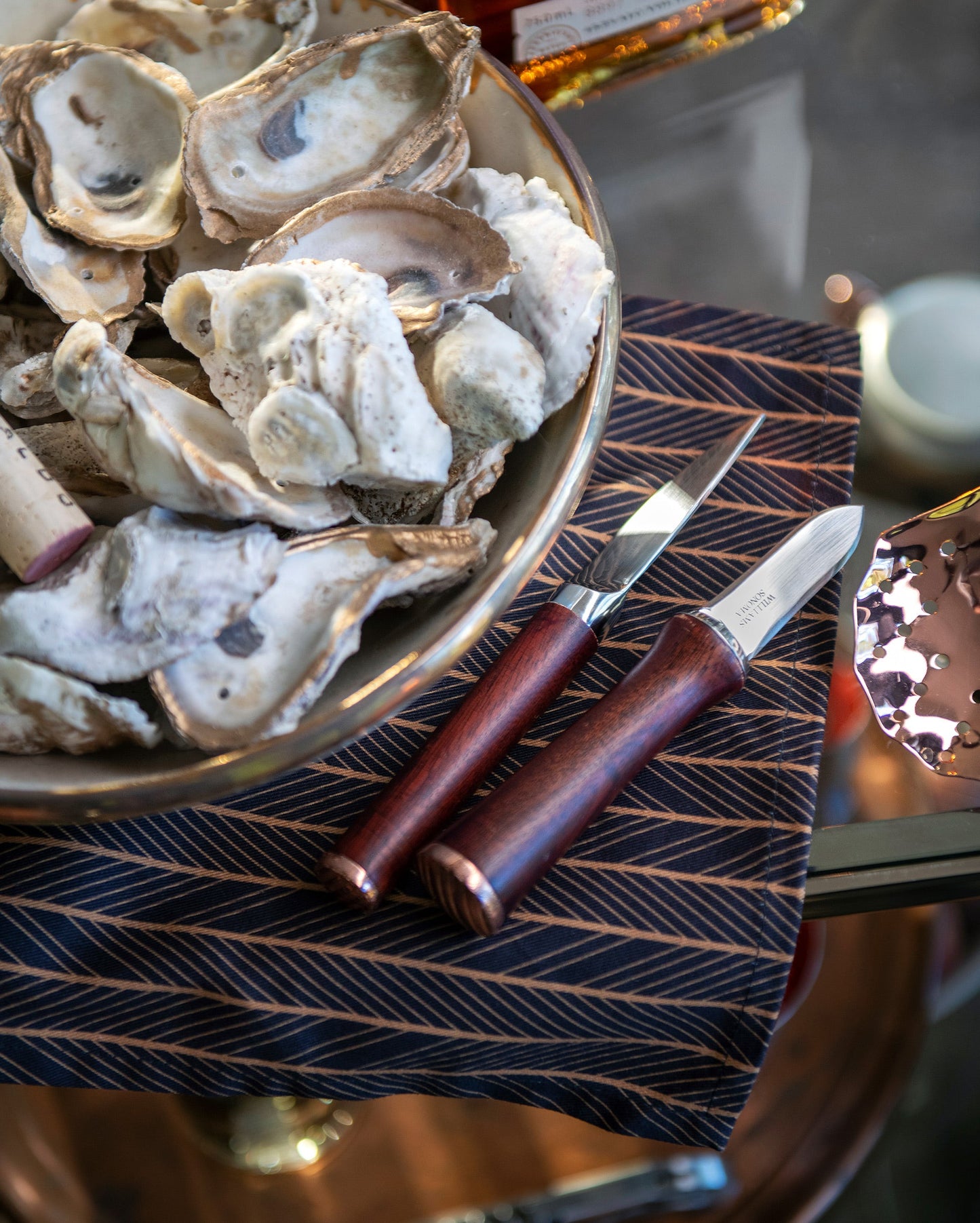 Billy Reid x Williams Sonoma Oyster Knife Black Walnut Billy Reid