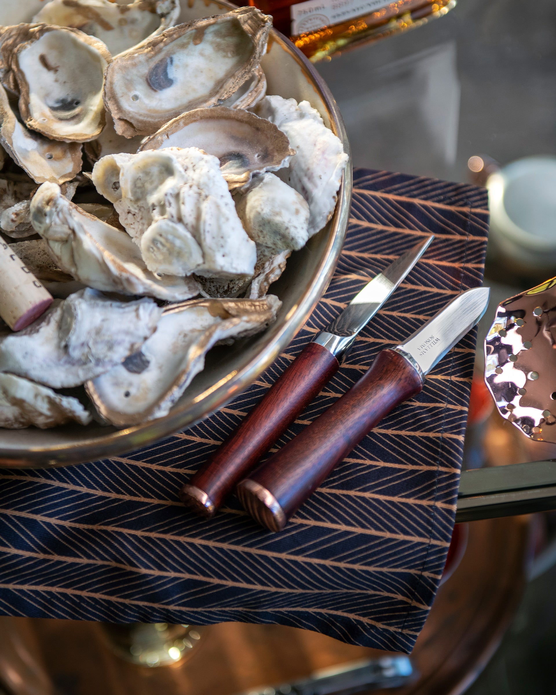 Billy Reid x Williams Sonoma Oyster Knife Black Walnut Billy Reid