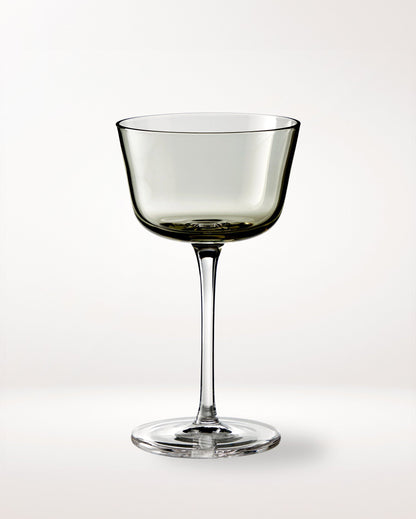 Billy Reid x Williams Sonoma Coupe Glass Set Oyster Billy Reid