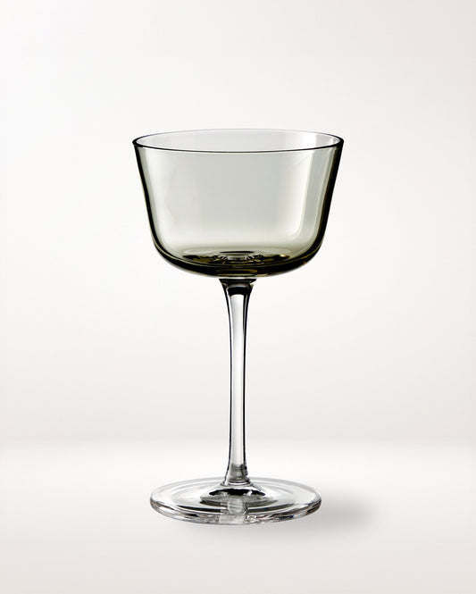 Billy Reid x Williams Sonoma Coupe Glass Set Oyster Billy Reid
