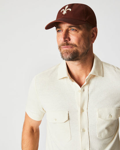Fleur De Lis Cap Billys Brown Billy Reid