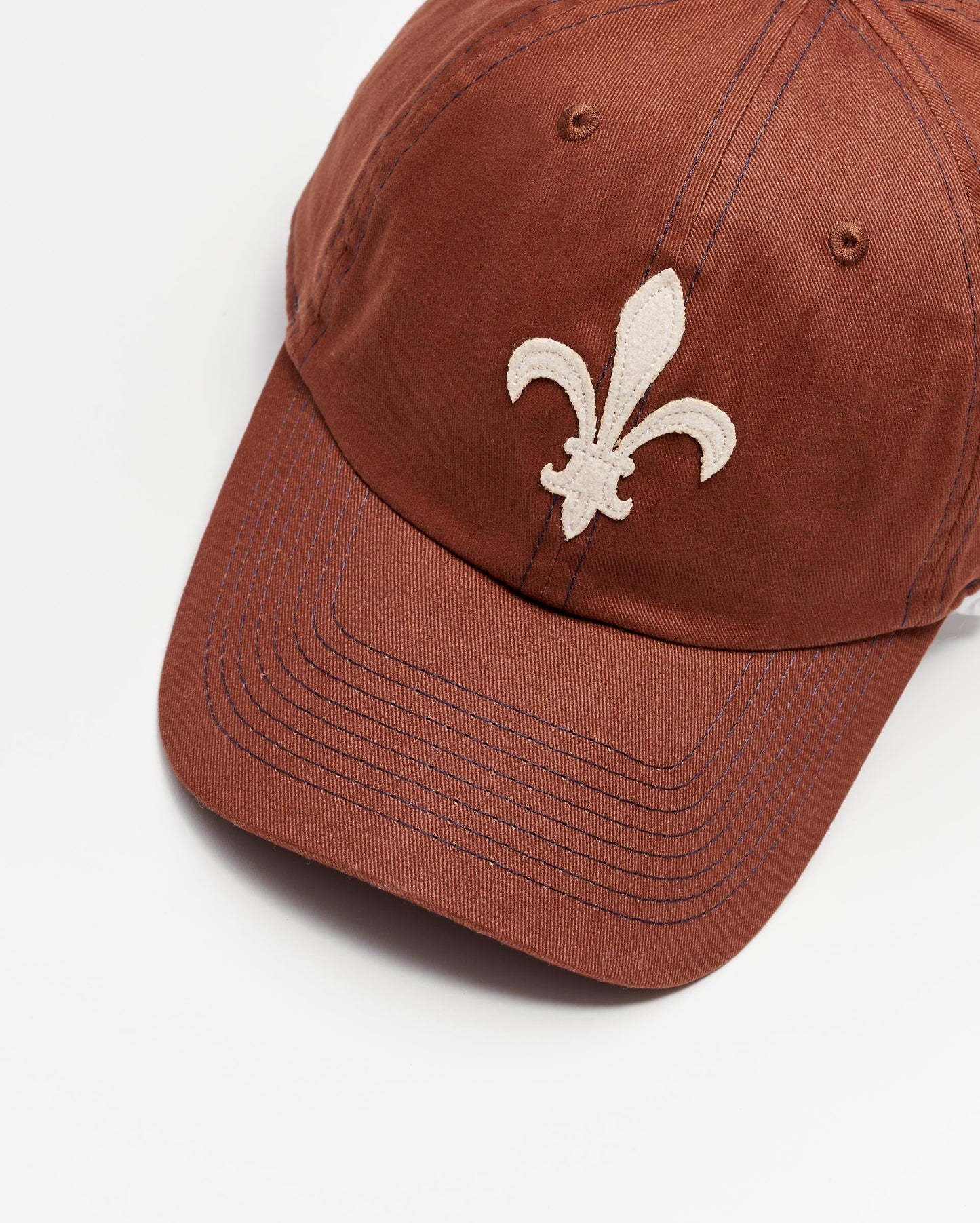Fleur De Lis Cap Billys Brown Billy Reid