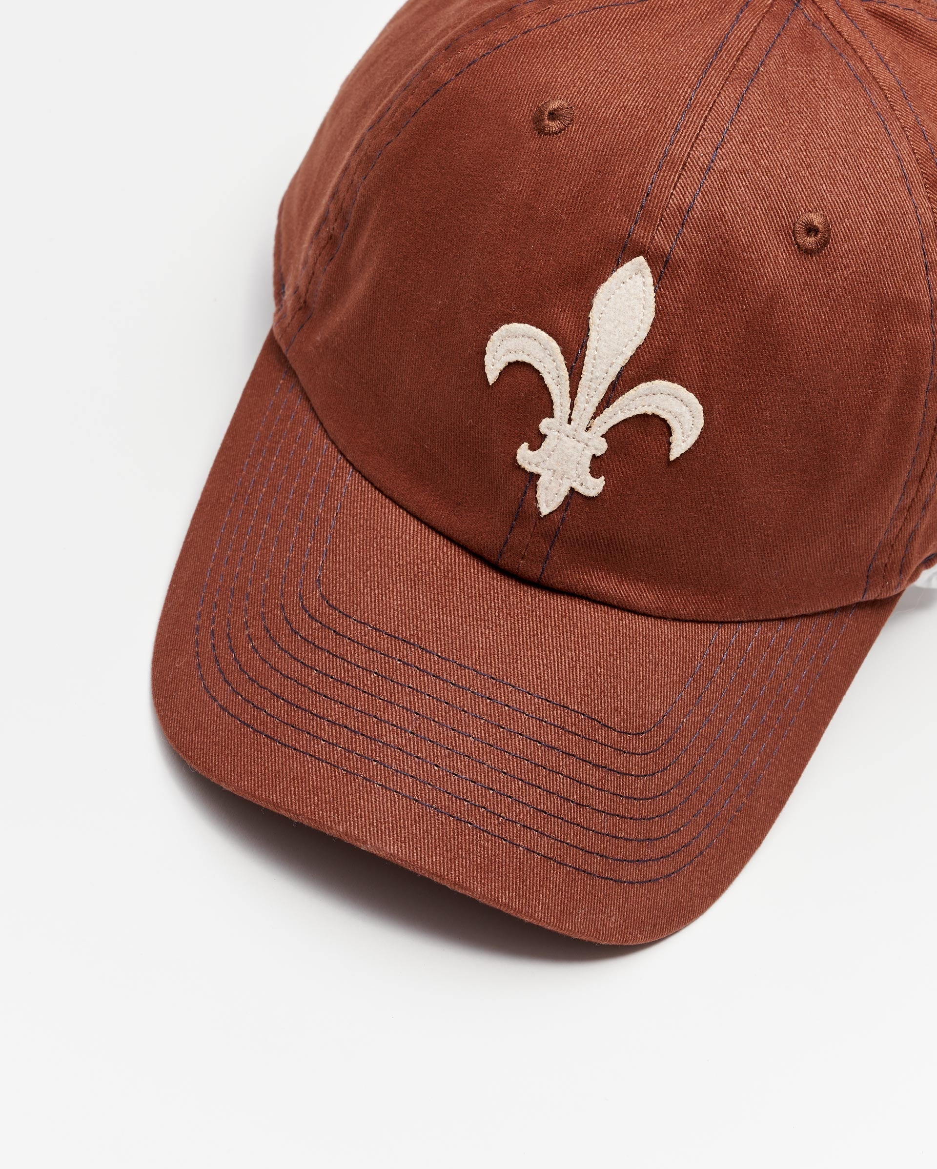 Fleur De Lis Cap Billys Brown Billy Reid