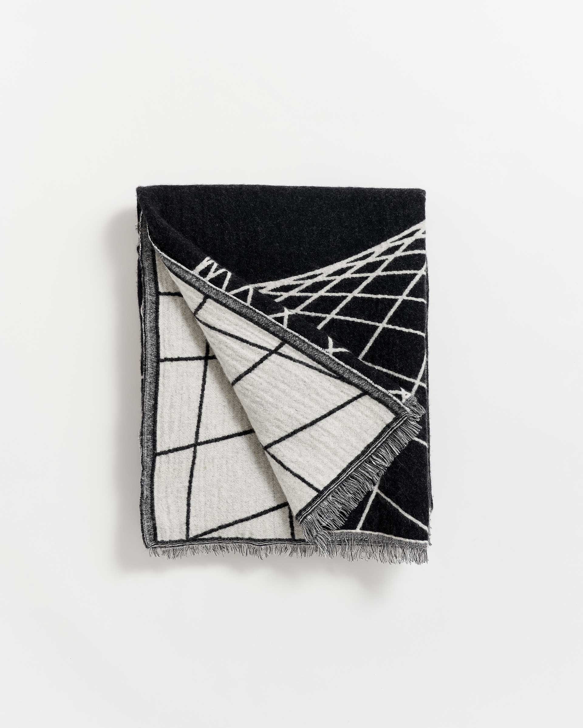 Pelican Blanket Black / Natural Billy Reid
