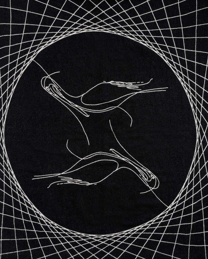 Pelican Blanket Black / Natural Billy Reid
