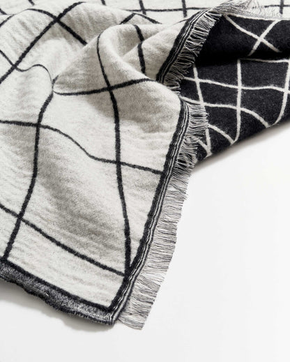 Pelican Blanket Black / Natural Billy Reid